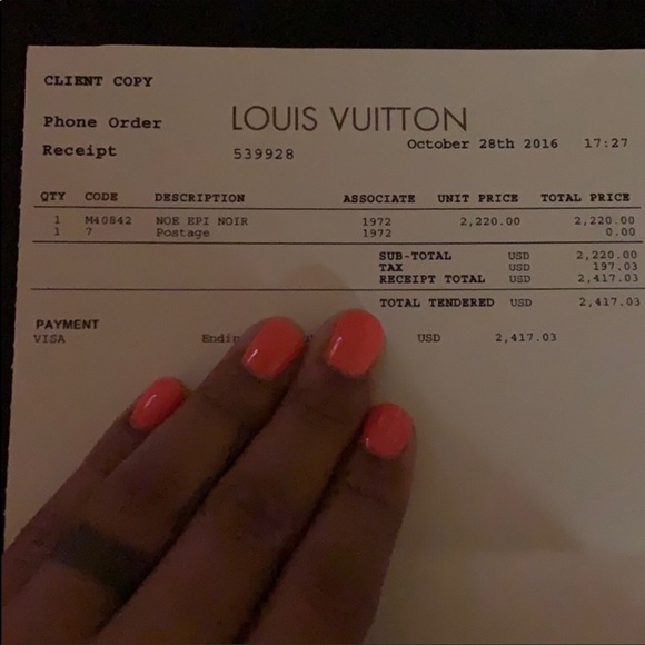 COPY - Louis Vuitton epi noe bag - Picture 7 of 9